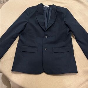 Boys Navy Blazer - Classic Two-Button Suit Jacket